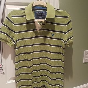 Mens American Eagle short sleeve polo shirt size x